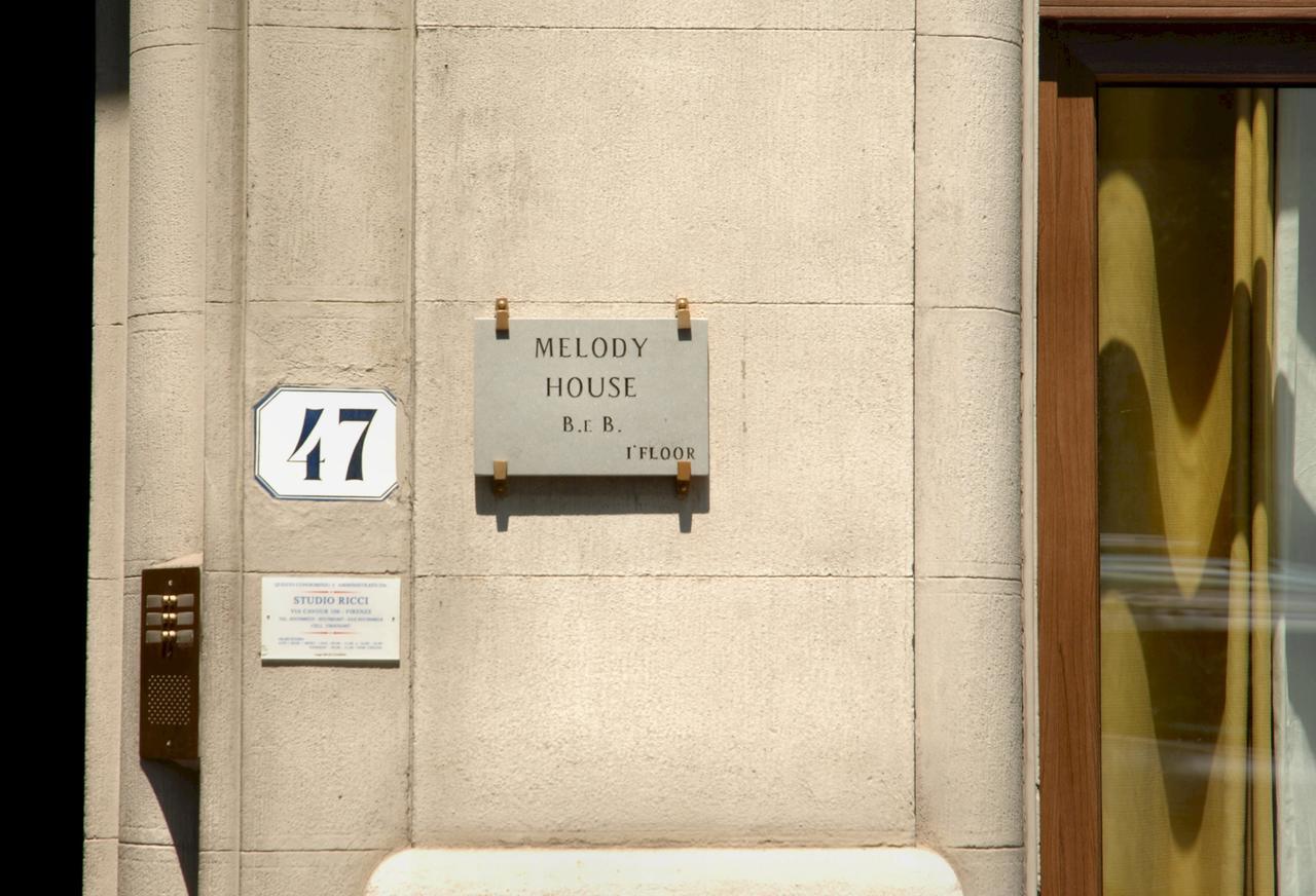 לינה וארוחת בוקר פירנצה Melody House מראה חיצוני תמונה